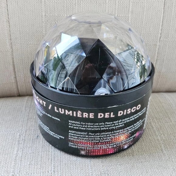 LED Disco Light Ball Multi Color Lights Up Show Battery Operated Party Light - Picture 2 of 11